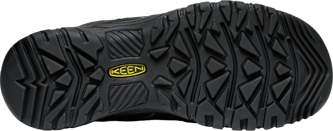 keen targhee iv waterproof hiking wide men's | triple black