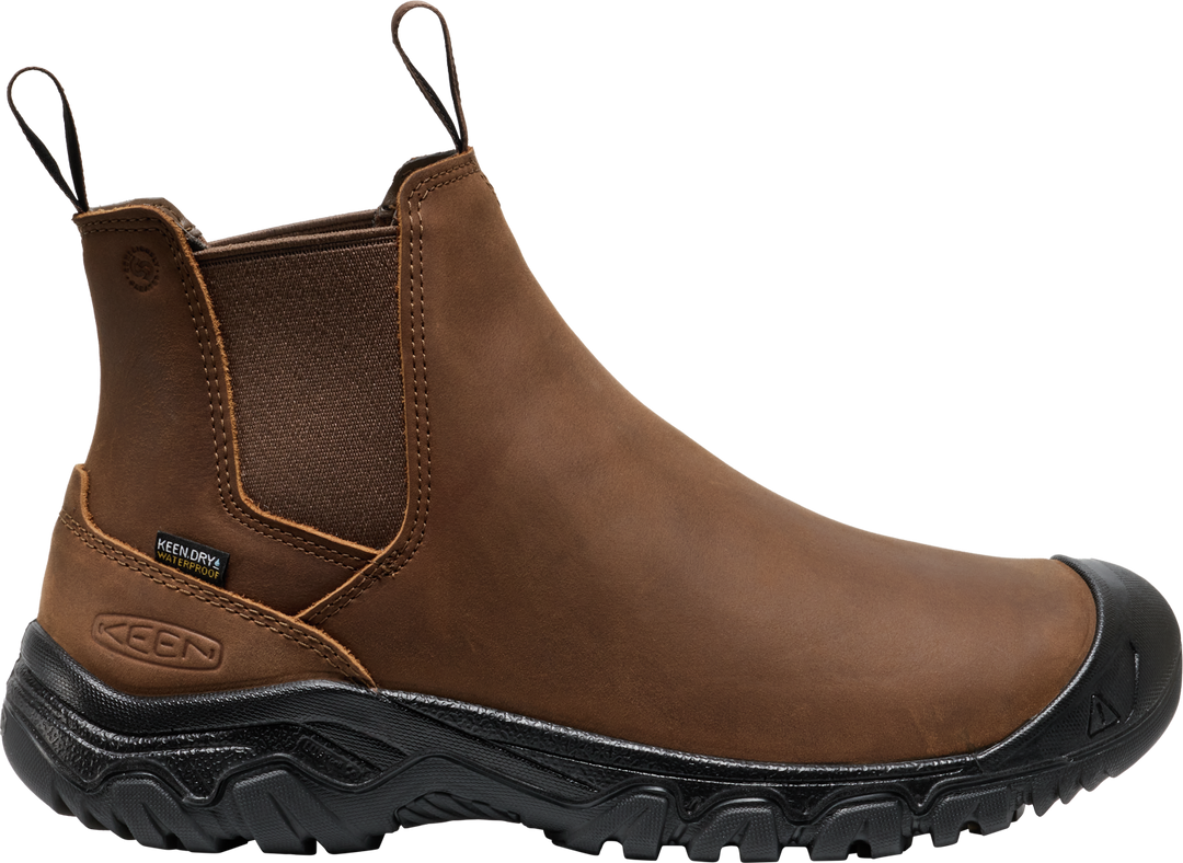 keen anchorage iv waterproof men's | dark earth black