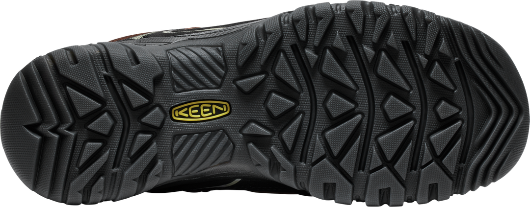 keen targhee iv wide waterproof hiking men's | bison black