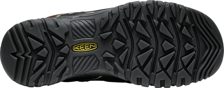 keen targhee iv wide waterproof hiking men's | bison black