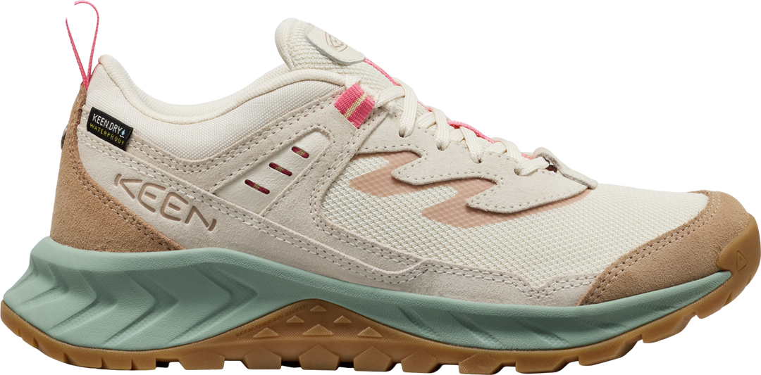 keen hightrail waterproof hiking women's | birch lily pad