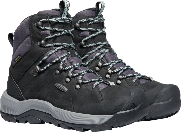 keen revel iv polar waterproof women's | black harbor gray