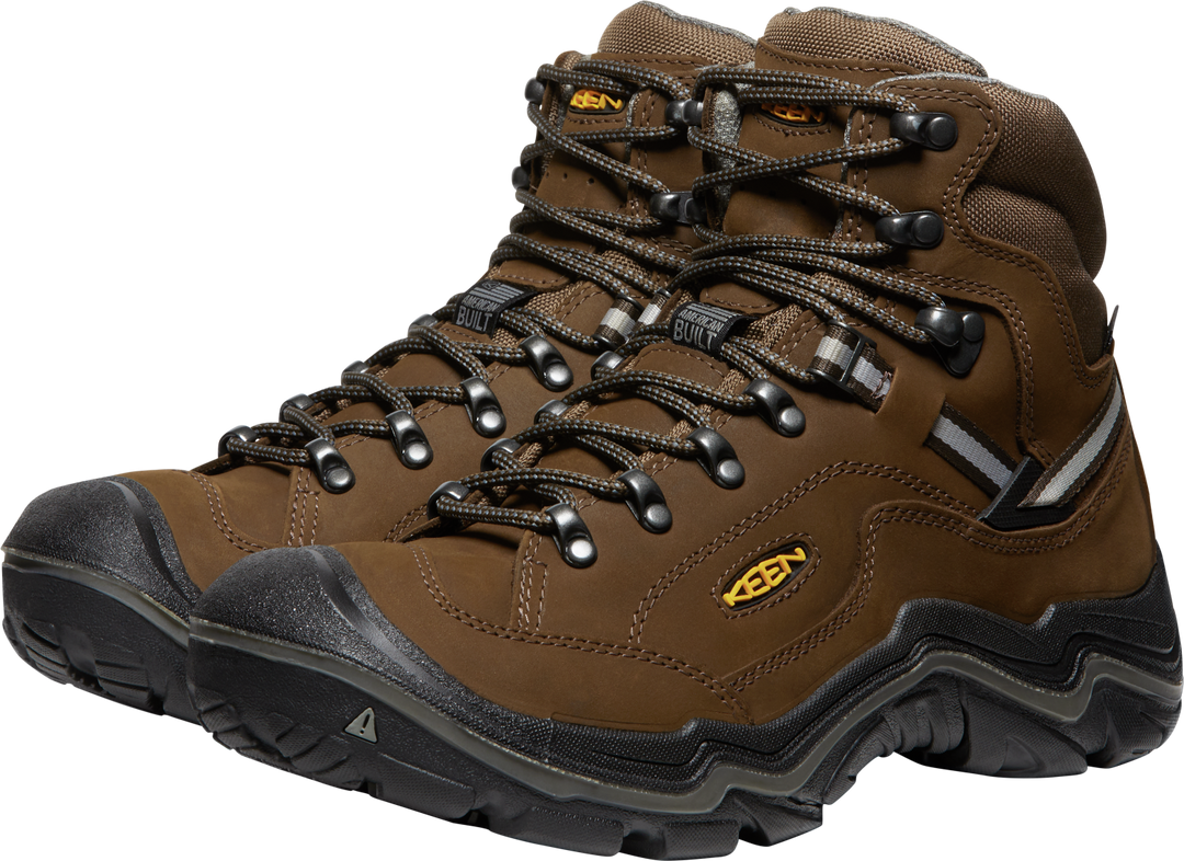 keen durand ii waterproof wide men's | cascade brown