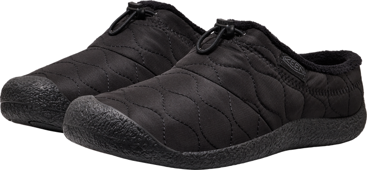 keen howser iii slide men's | black quilted