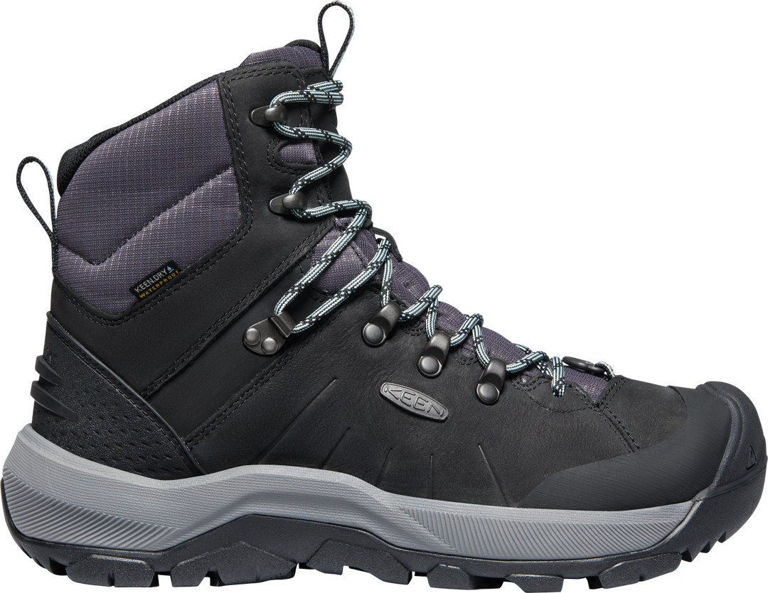 keen revel iv polar waterproof women's | black harbor gray
