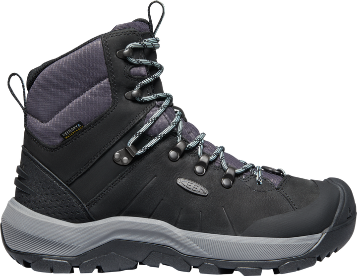 keen revel iv polar waterproof women's | black harbor gray