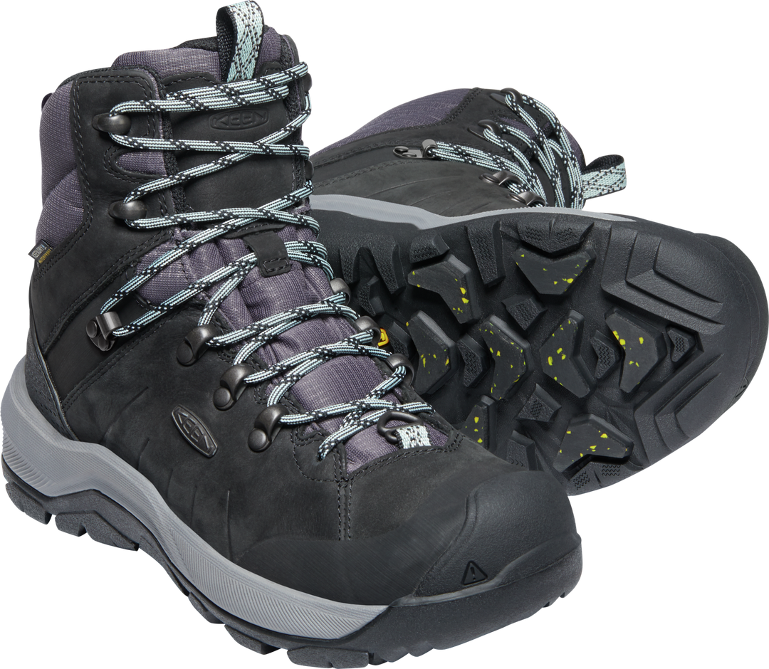 keen revel iv polar waterproof women's | black harbor gray
