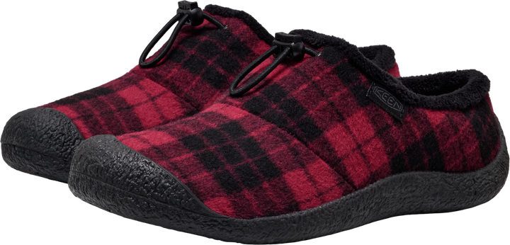 keen howser iii slide women's | frontier flannel red