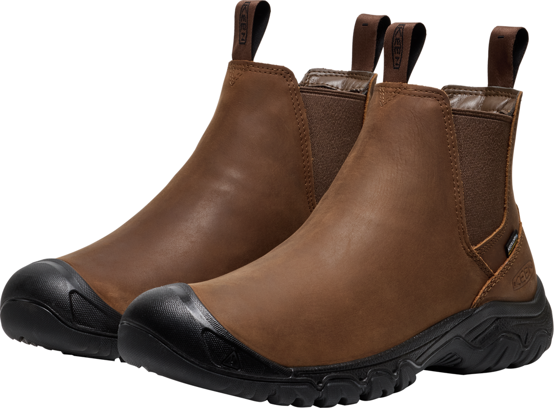 keen anchorage iv waterproof men's | dark earth black