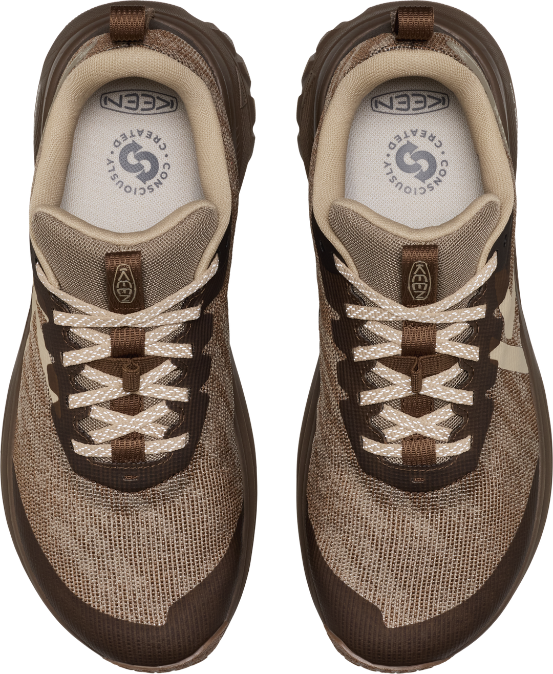 keen roam trail running men's | brindle dark earth