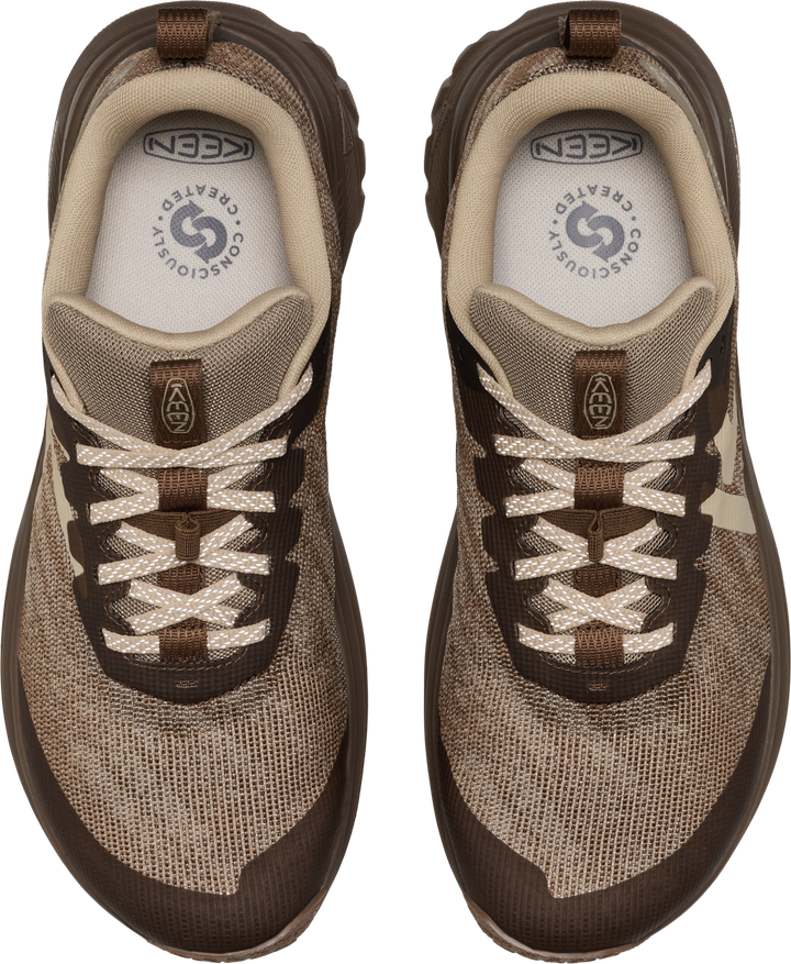 keen roam trail running men's | brindle dark earth