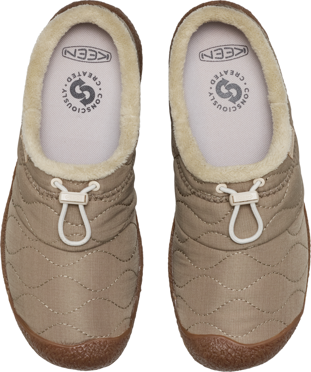 keen howser iii slide women's | brindle quilted