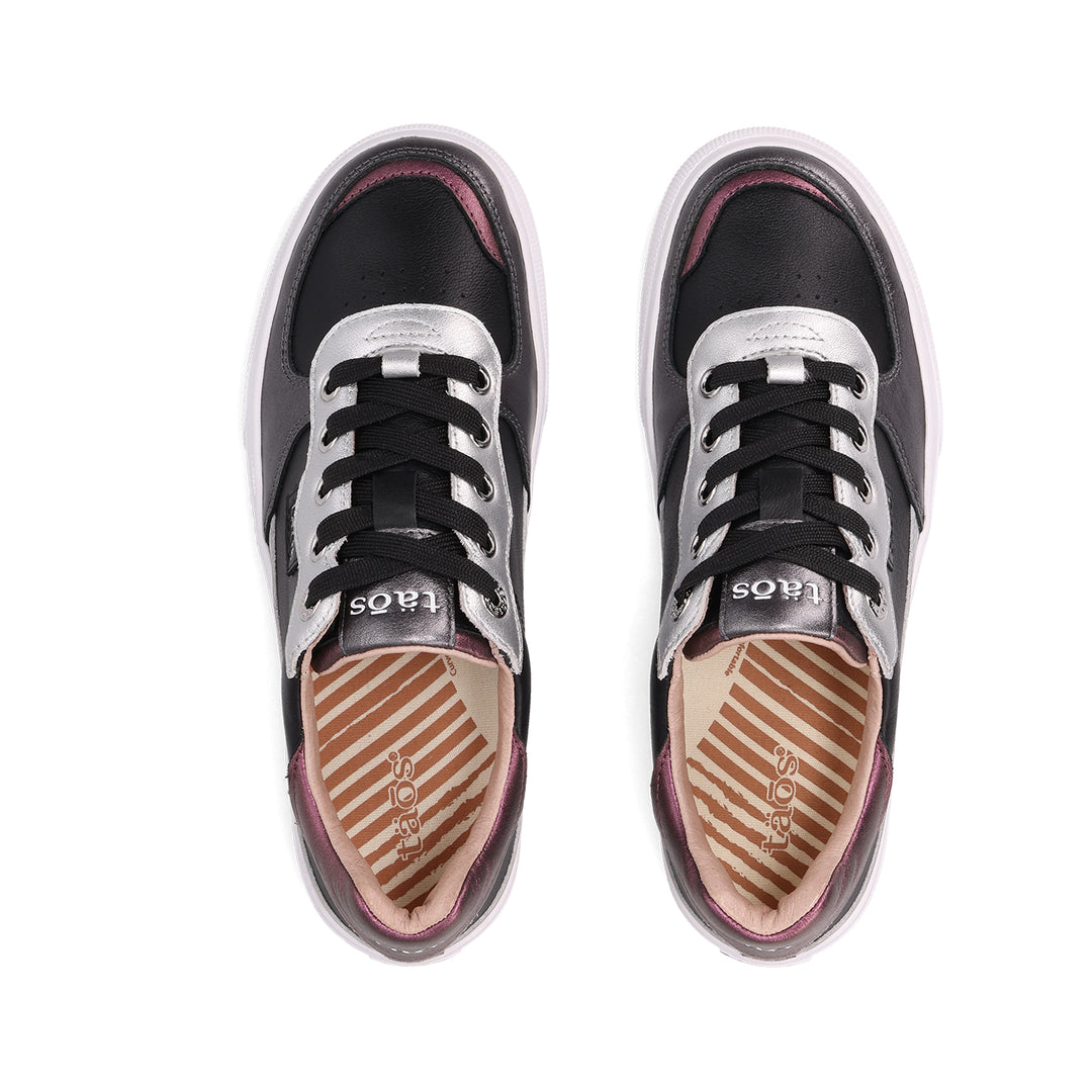taos pop soul women's | black metallic multi