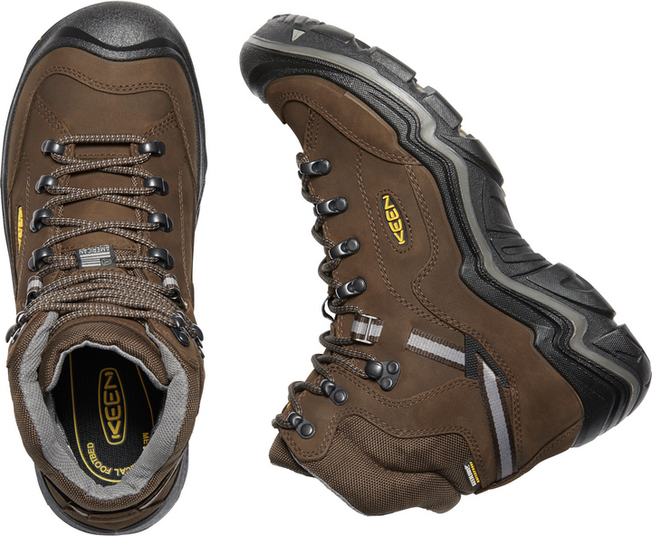 keen durand ii waterproof wide men's | cascade brown