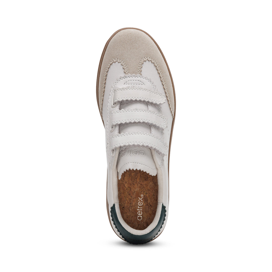 aetrex morgan arch support women's | oatmeal