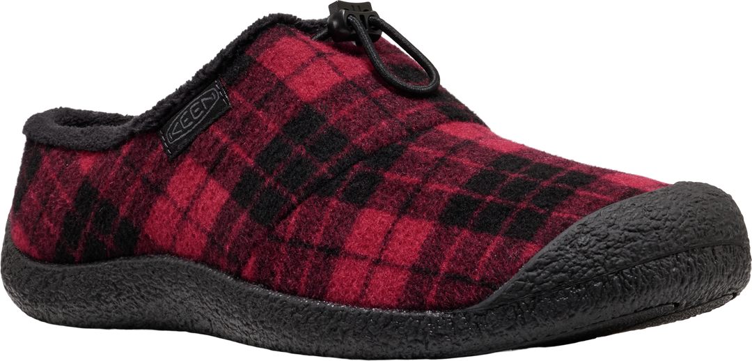keen howser iii slide men's | frontier flannel red