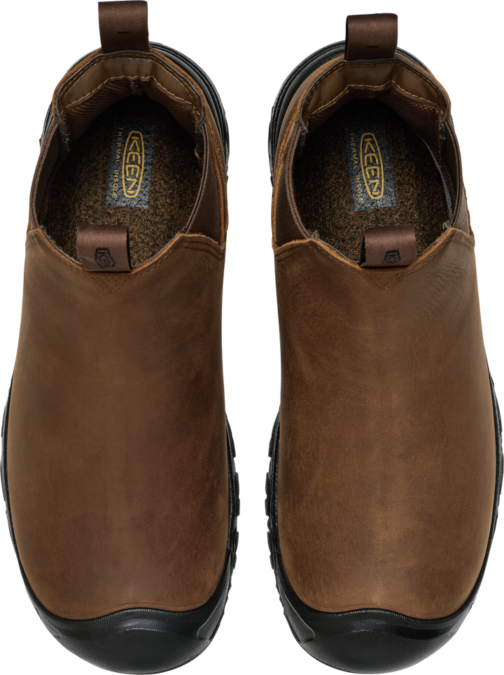 keen anchorage iv waterproof men's | dark earth black