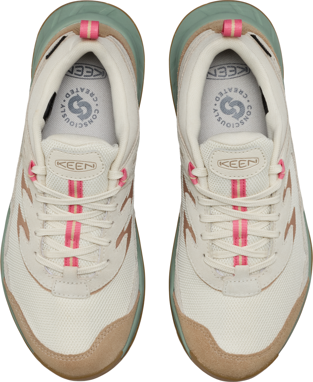 keen hightrail waterproof hiking women's | birch lily pad