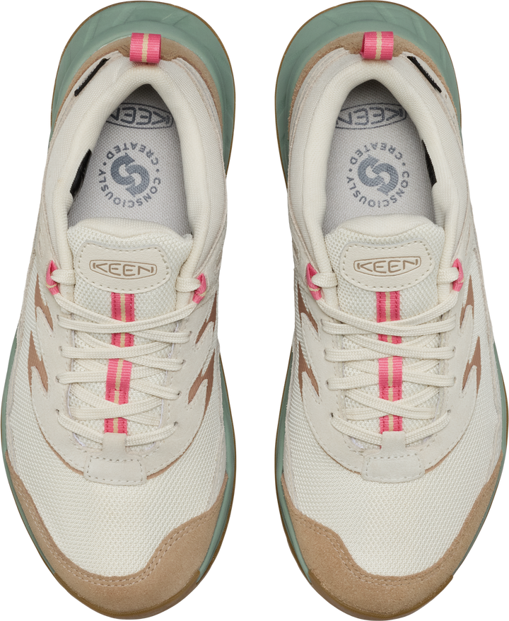 keen hightrail waterproof hiking women's | birch lily pad