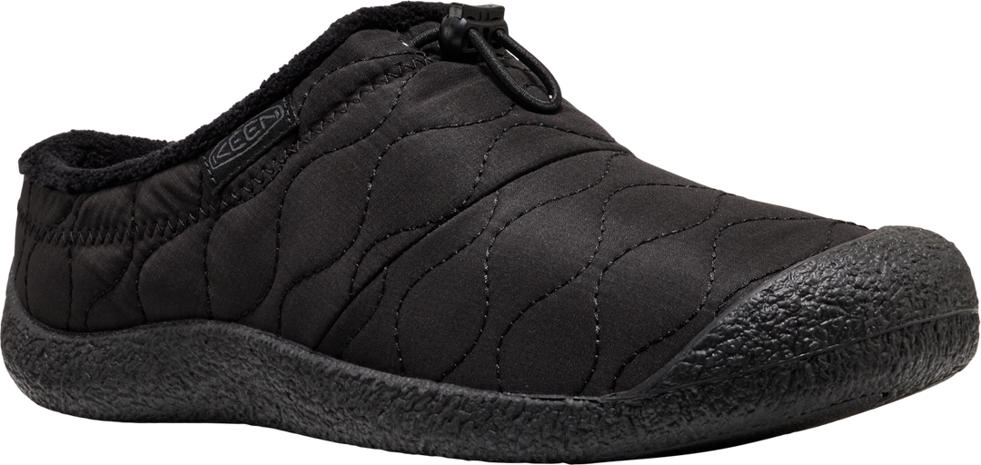 keen howser iii slide men's | black quilted