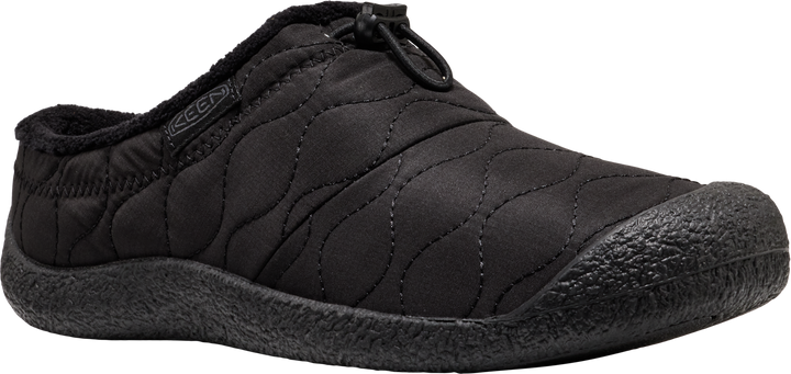 keen howser iii slide men's | black quilted