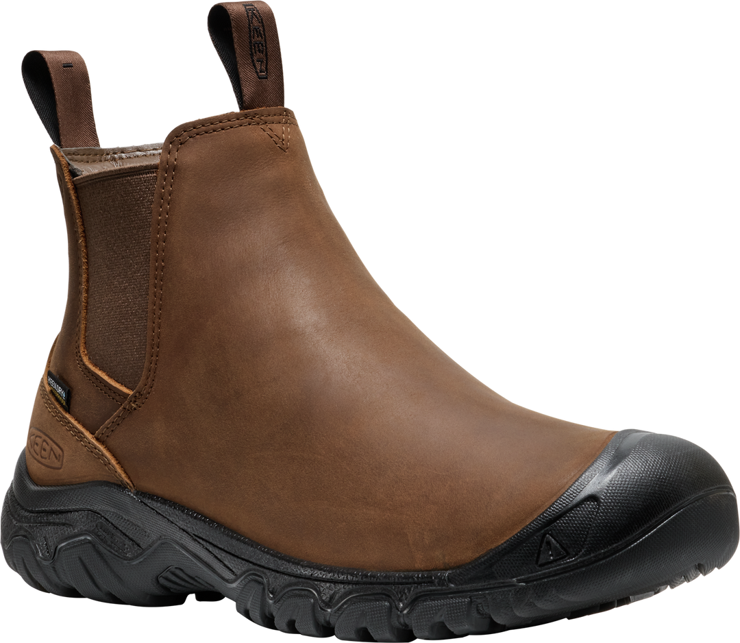 keen anchorage iv waterproof men's | dark earth black