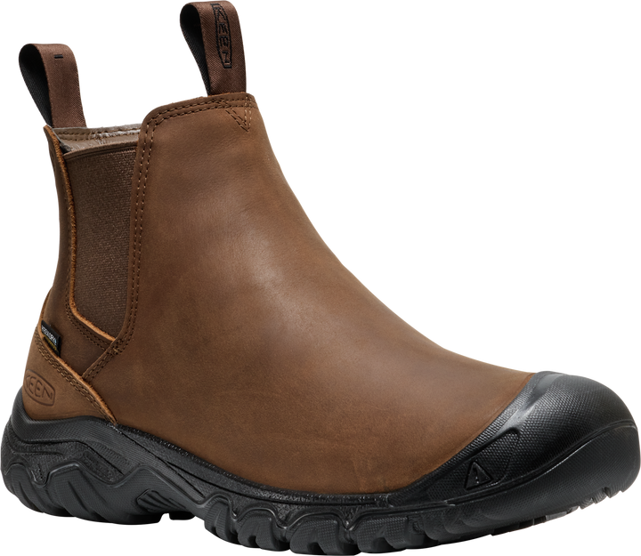 keen anchorage iv waterproof men's | dark earth black
