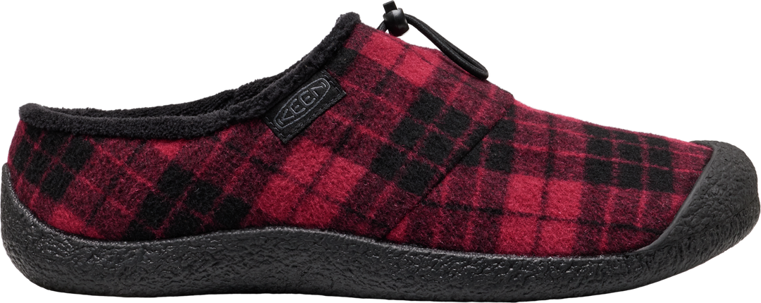keen howser iii slide men's | frontier flannel red