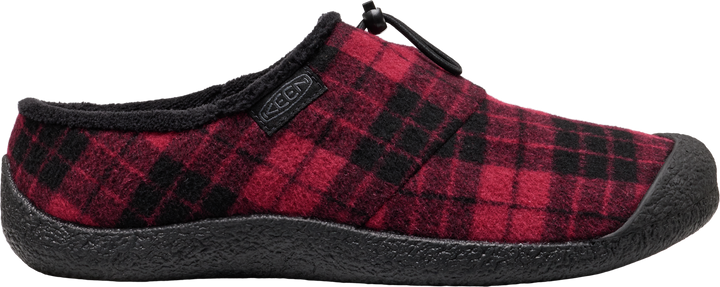 keen howser iii slide men's | frontier flannel red