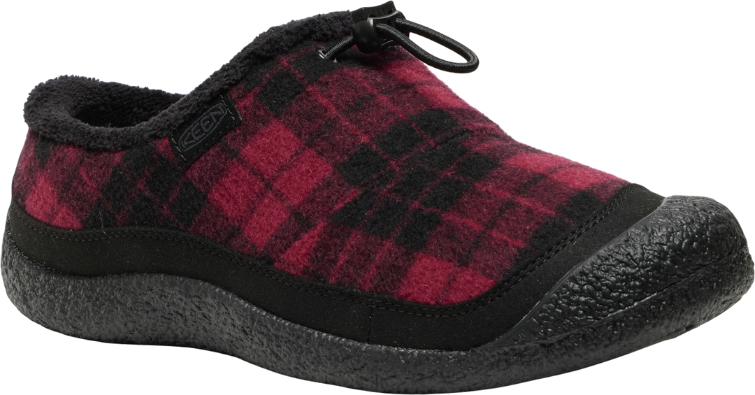 keen howser iii slide women's | frontier flannel red