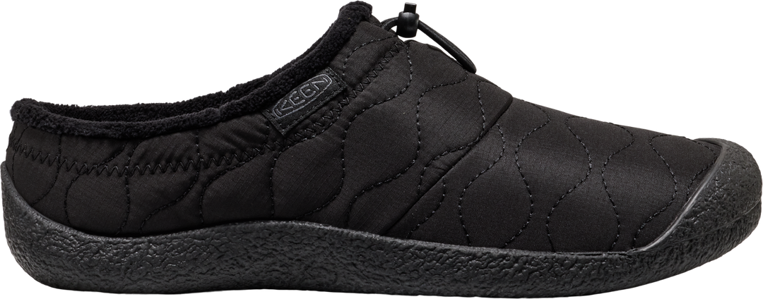 keen howser iii slide men's | black quilted