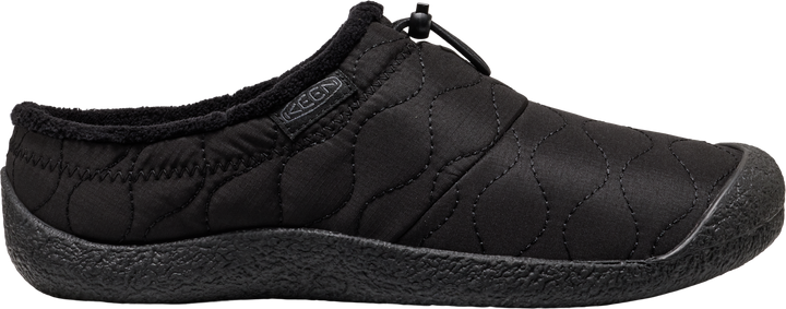keen howser iii slide men's | black quilted
