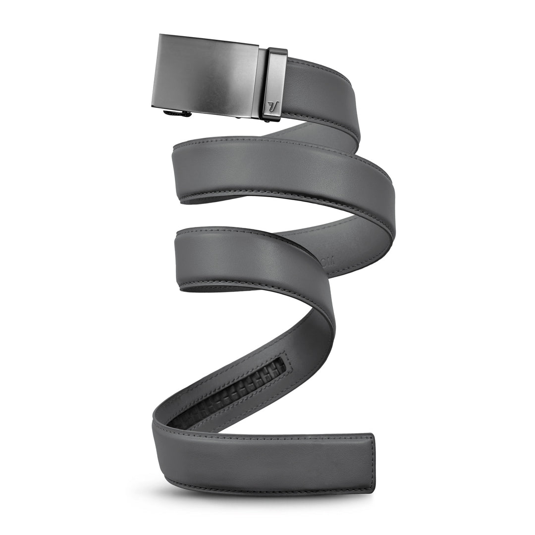 mission belt gun metal men's | gray