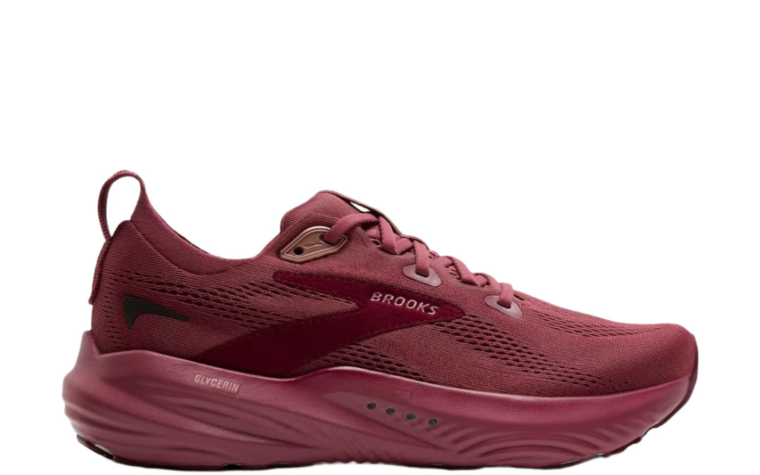 brooks glycerin 22 women's | berry/burgundy/rose