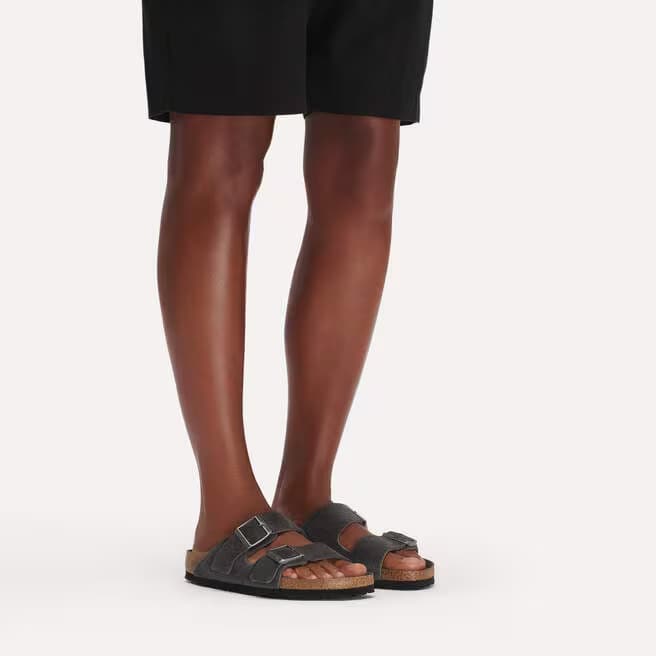 birkenstock arizona soft footbed | charcoal