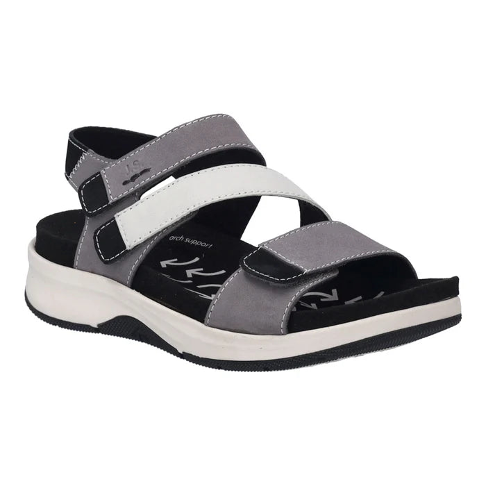 josef seibel estelle 06 women's | gray/multi softnubuk