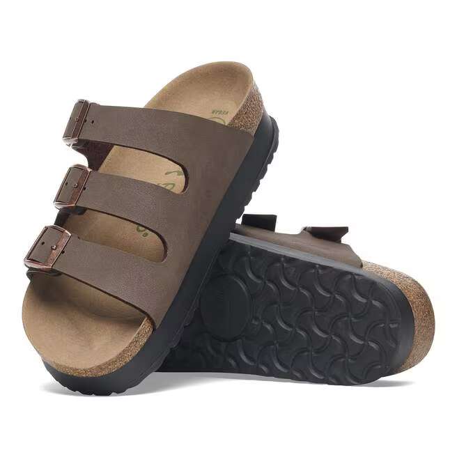birkenstock florida flex platform women's | mocca