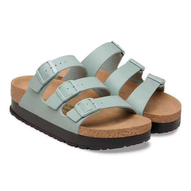 birkenstock florida flex platform women's | pure sage