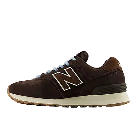 new balance 574 women's | brown / beige