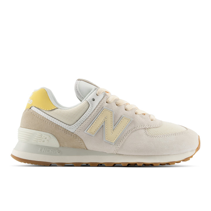 new balance 574 women's | sea salt linen