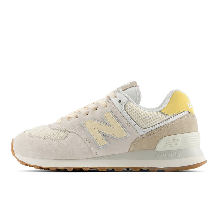 new balance 574 women's | sea salt linen