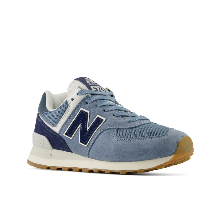 new balance 574 women's | nb navy light arctic grey