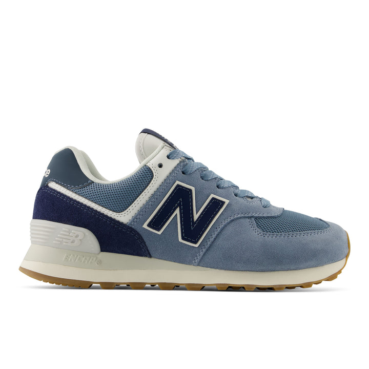 new balance 574 women's | nb navy light arctic grey