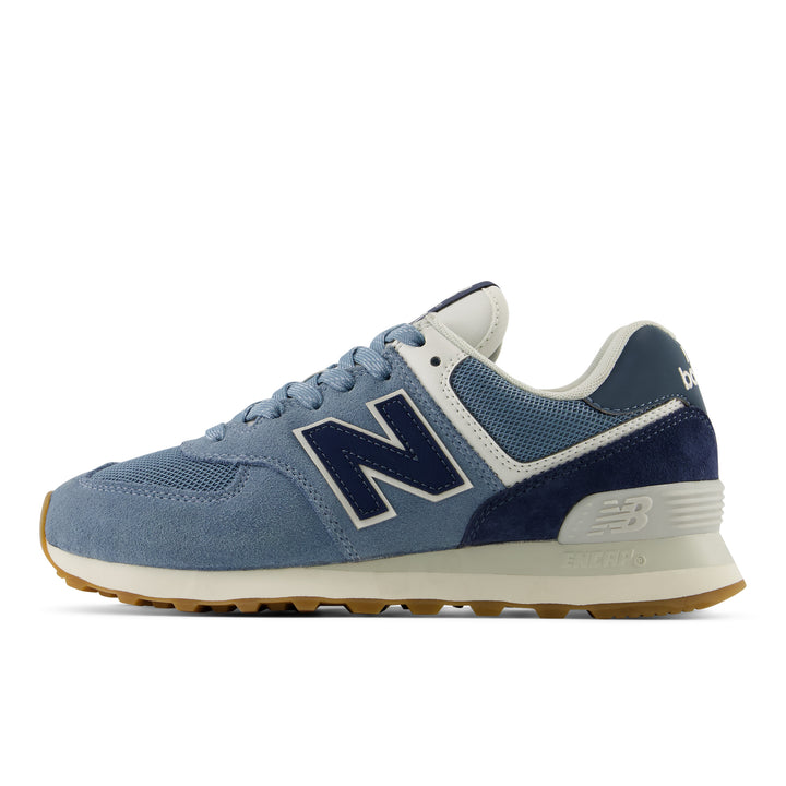 new balance 574 women's | nb navy light arctic grey
