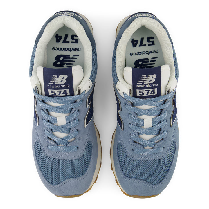 new balance 574 women's | nb navy light arctic grey