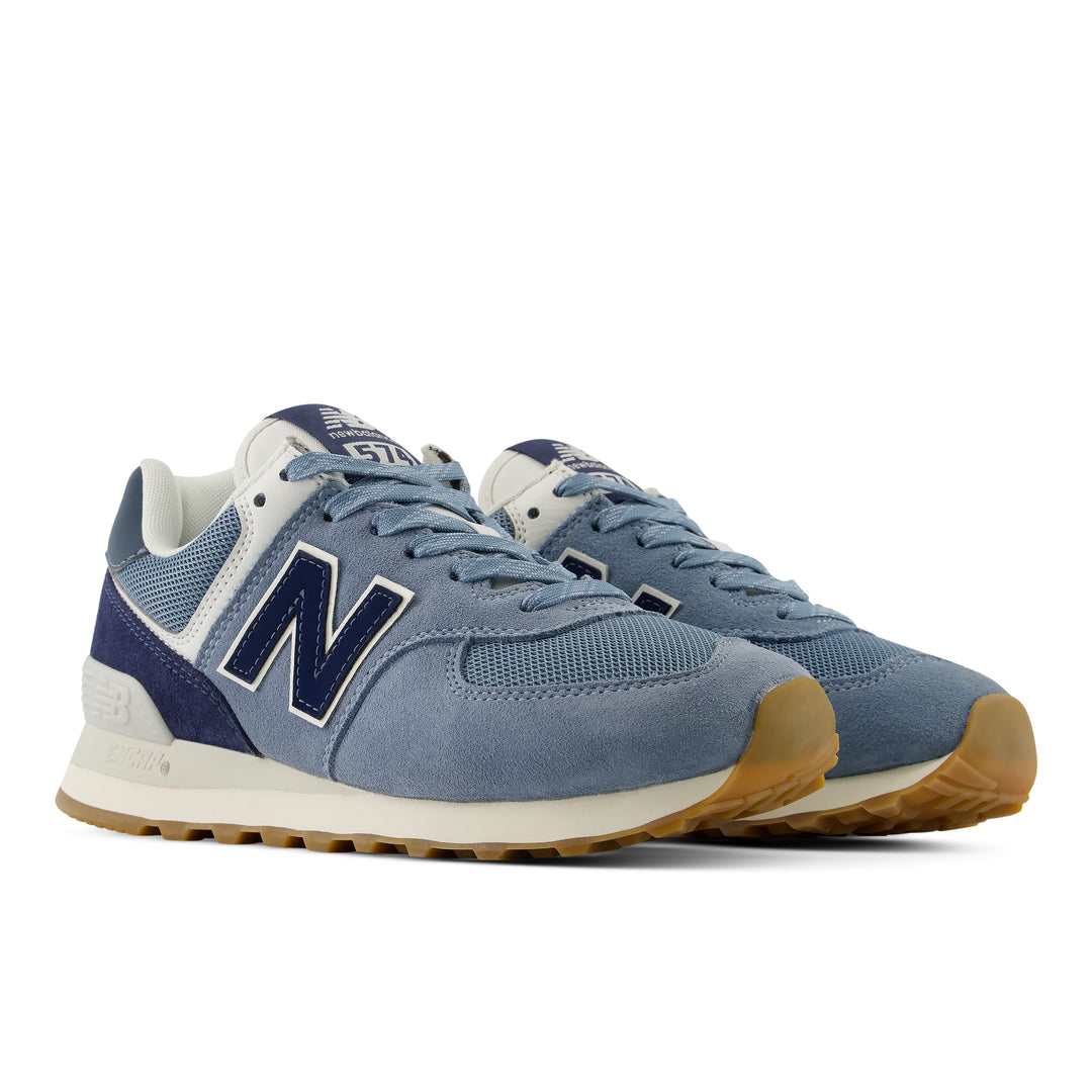 new balance 574 women's | nb navy light arctic grey