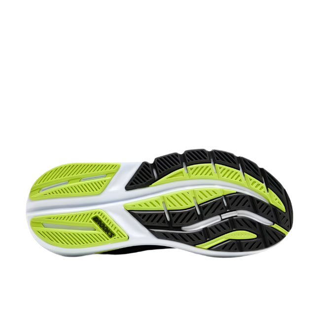 brooks ghost max 3 men's | black/navy/acid lime
