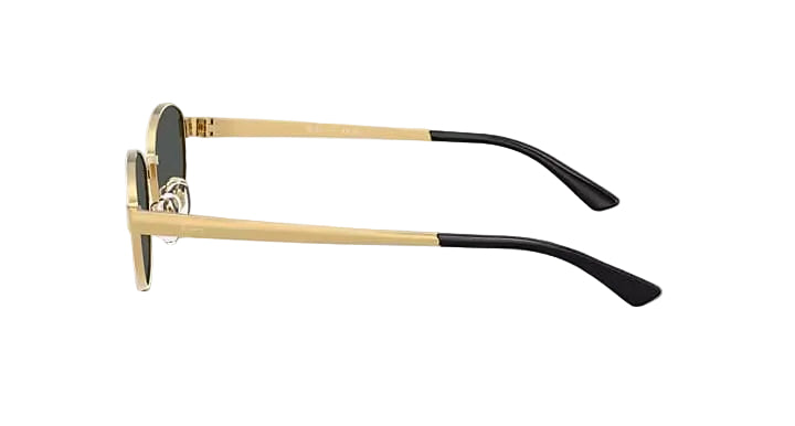 ray-ban rb3774d sunglasses | polished arista gold dark grey