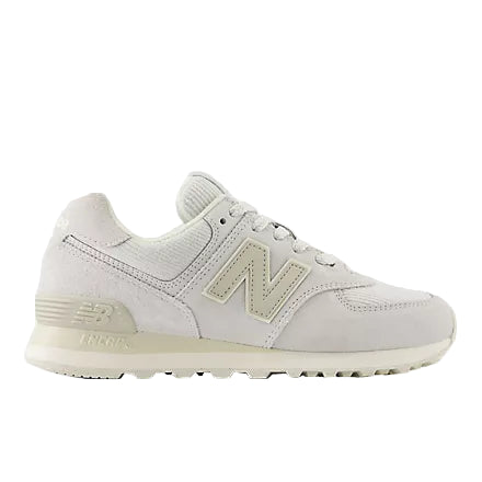new balance 574 women's | grey/calcium