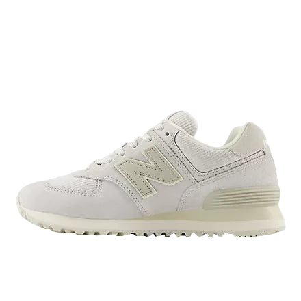 new balance 574 women's | grey/calcium